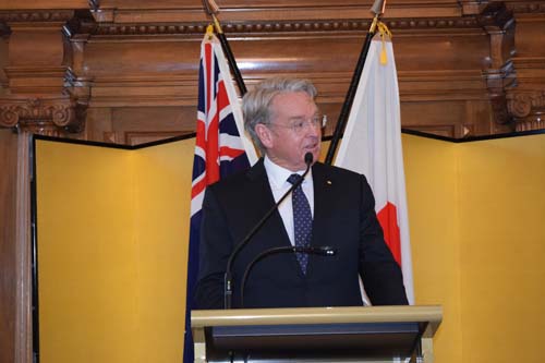 在パース日本国総領事館
Consulate-General of Japan in Perth 新年祝賀レセプションの開催