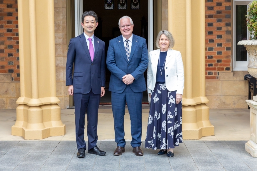 Chiba Governor Kumagai’s visit to Perth