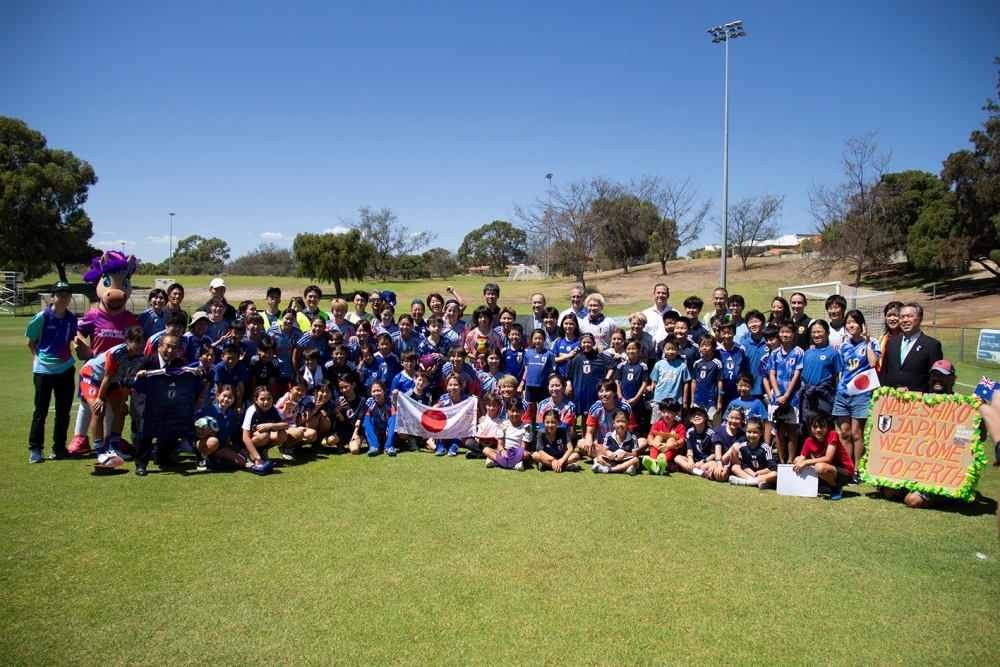 Nadeshiko Japan in Perth