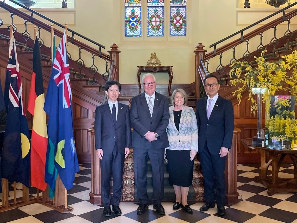 Visit to Perth by Mr. Minoru Kitano, Speaker of the Hyogo Prefectural Assembly and Mr. Yutaka Morimoto, Vice Governor of Hyogo Prefecture