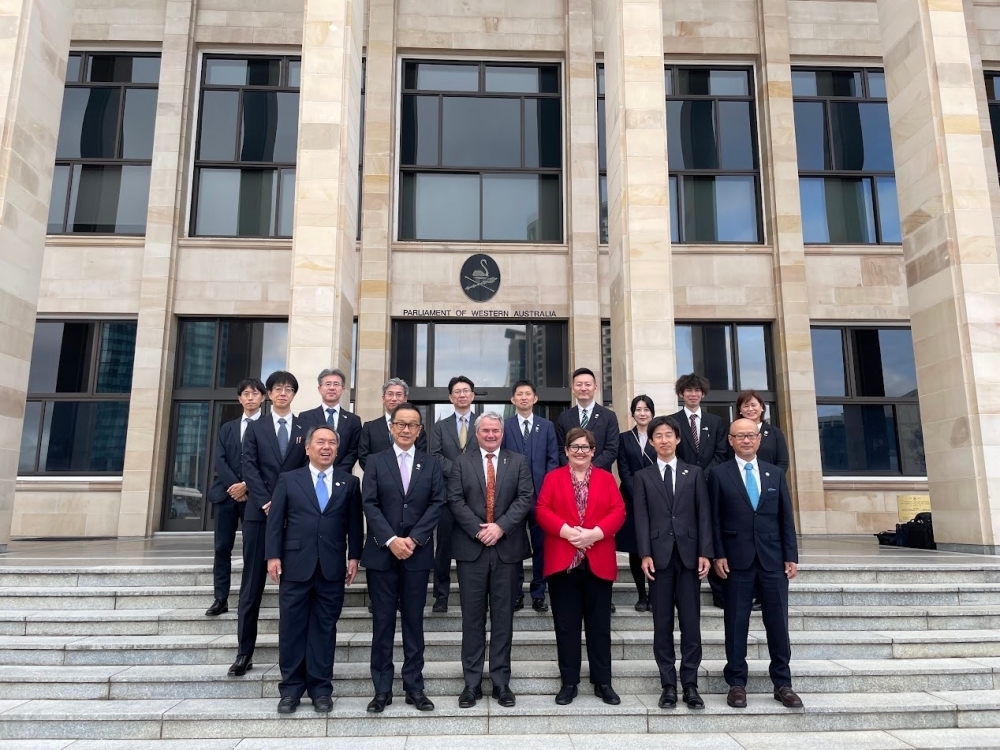 Visit to Perth by Mr. Minoru Kitano, Speaker of the Hyogo Prefectural Assembly and Mr. Yutaka Morimoto, Vice Governor of Hyogo Prefecture